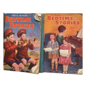 Uncle Arthur's Bedtime Stories Tenth Twelfth Series PB 1934-36 Arthur S. Maxwell